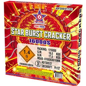 Starburst Firecrackers 16000 Belt