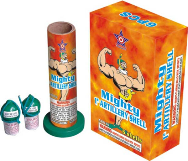 Mighty 1" Artillery Shells